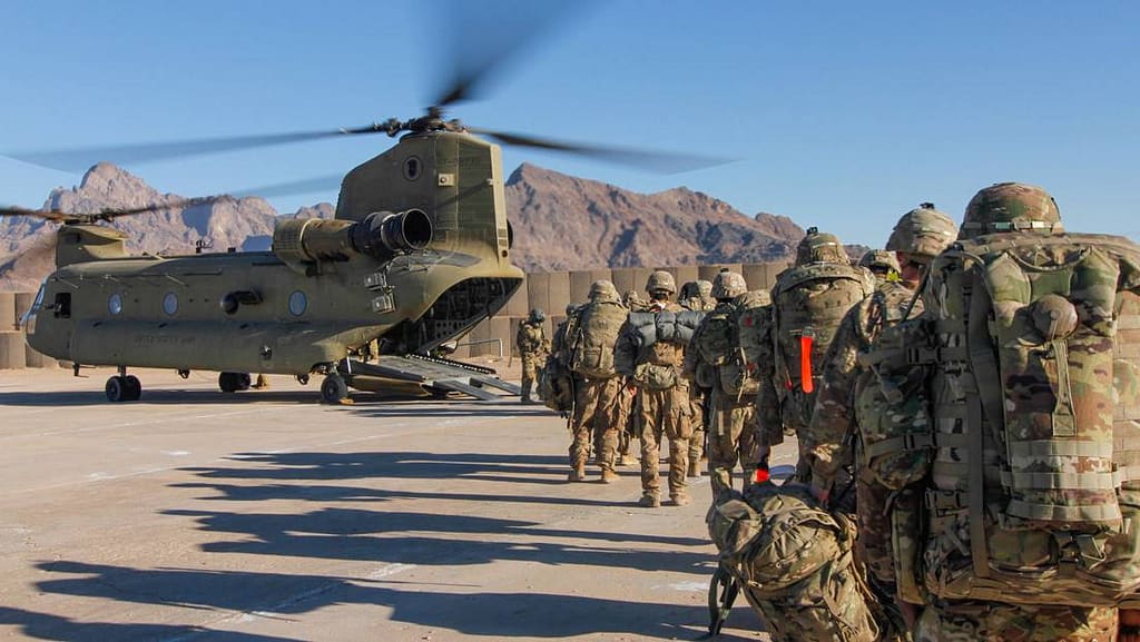 Agosto 2021: le truppe statunitensi si ritirano dall'Afghanistan
